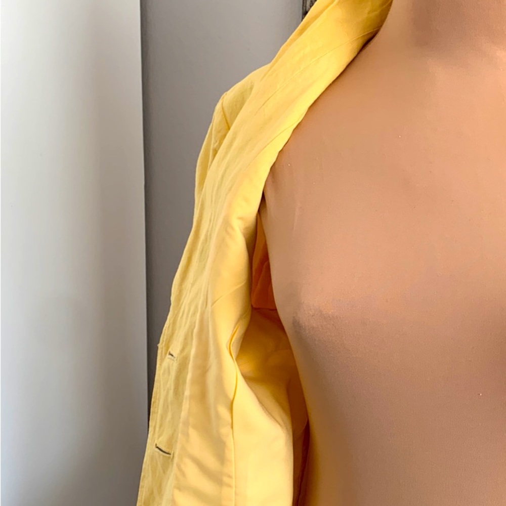 Chicos Professional Dry Clean 3 Button Jacket Ful… - image 5